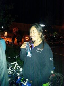 Healthy eating can include a tallboy during a bike ride, right?