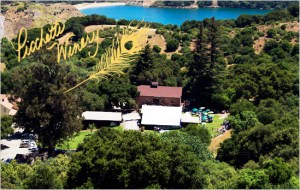 So nice to have a gorgeous winery three miles out your front door.