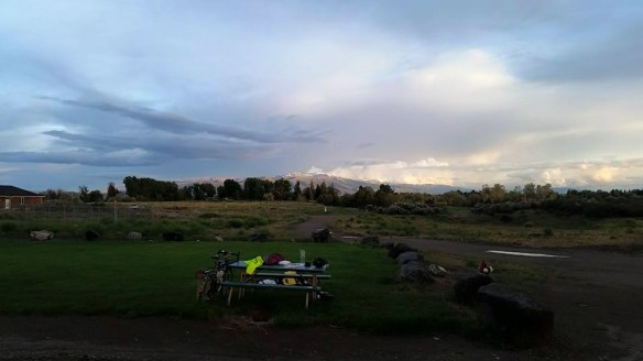 All by my lonesome with Chinese takeout for dinner. Not a bad evening.