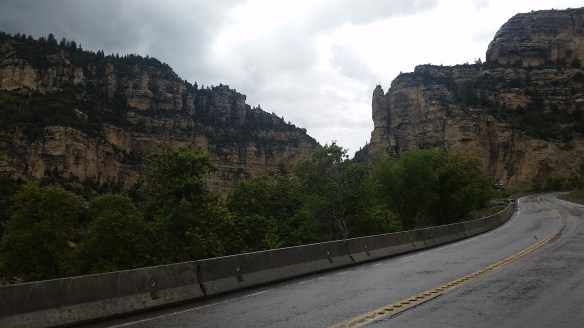 This is the kind of scenery that I now considered mediocre. Gotta keep an eye on those clouds, though.