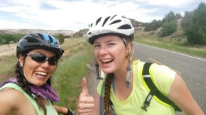 Geneva and me crossing paths.