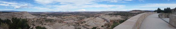 This road takes us to Boulder, which is one of the last communities to have received its mail by mule train, so it's pretty rugged.