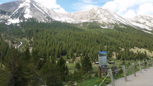 A few remaining remnants of the mining town of Independence.