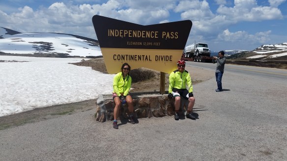 This picture was fun to take. It took a while before we realized that the guy I'd asked to take the photo didn't know how.